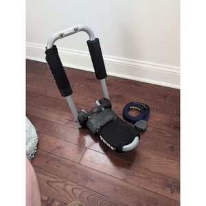 Volvo Thule Sweden 853-5303 N.18 J Hook Vertical Kayak Carrier Roof Rack w/Strap